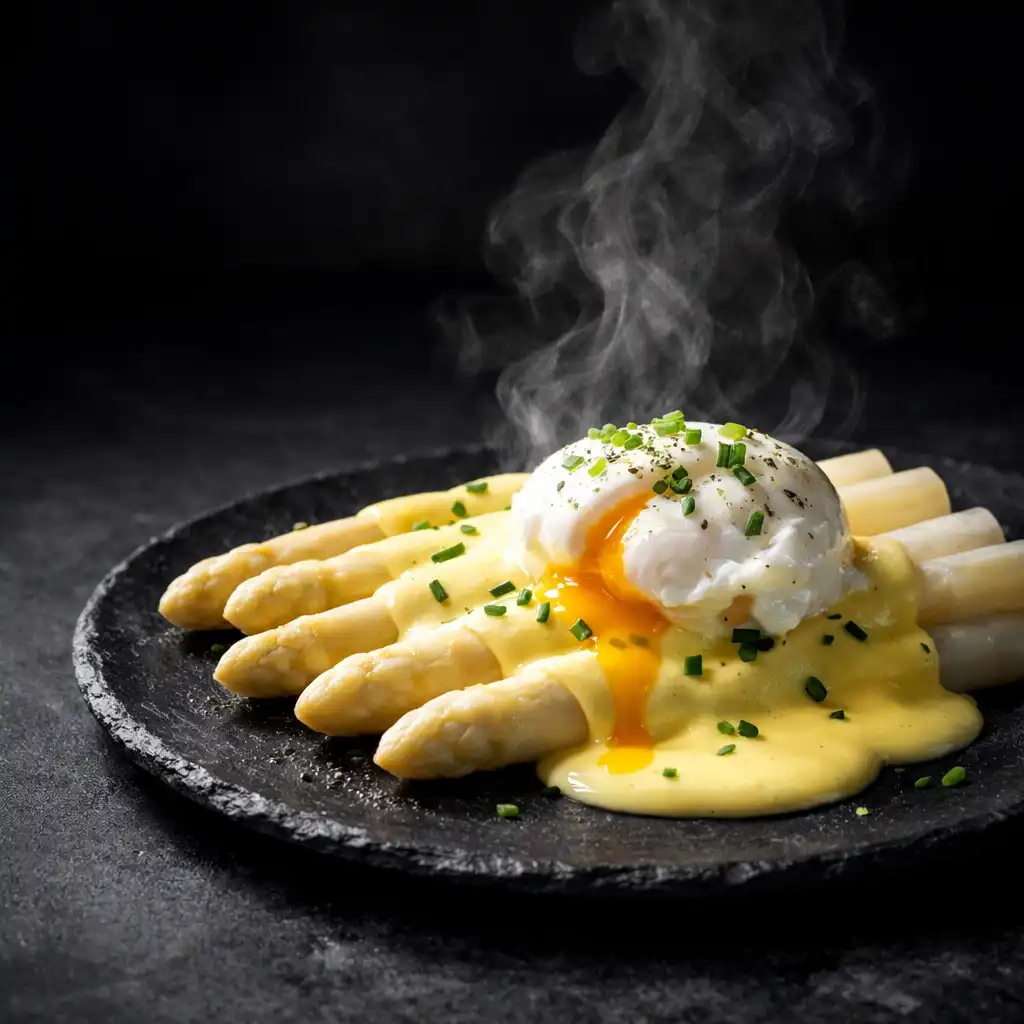 Sezónní specialita – jarní chřest s holandskou omáčkou